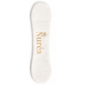 The Nurture Clip in Linen, a magnetic breastfeeding side reminder by Nuréa