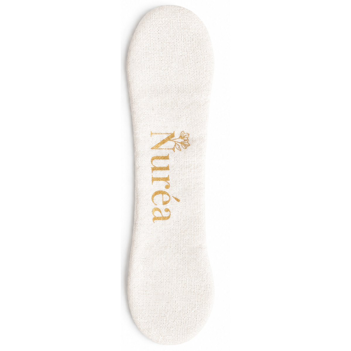 The Nurture Clip in Linen, a magnetic breastfeeding side reminder by Nuréa